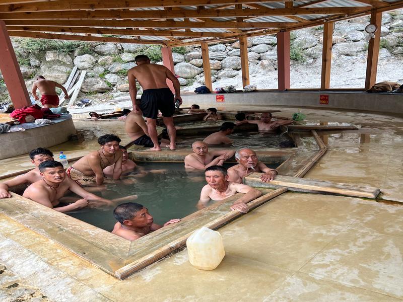 Gasa hot springs