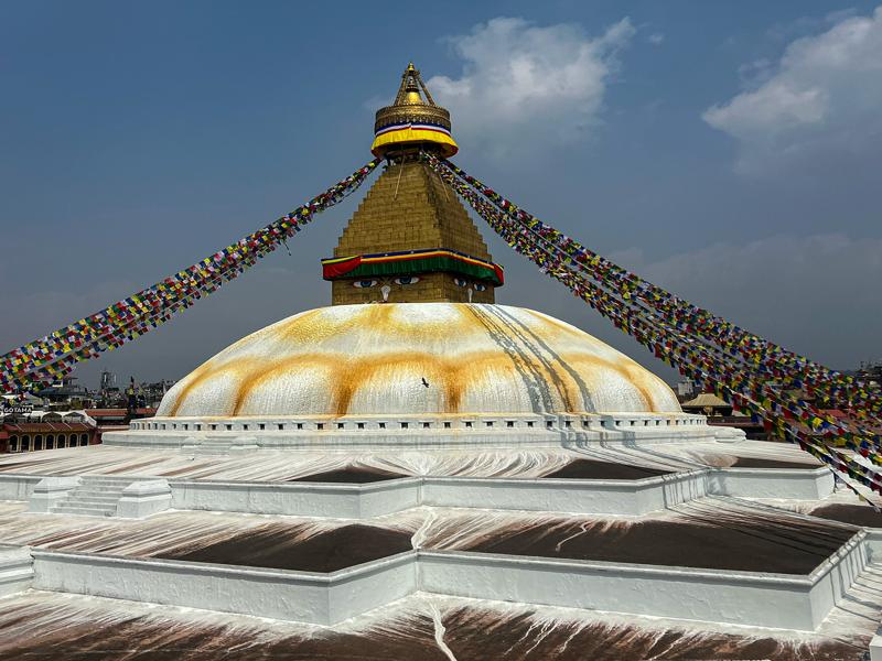 Bouda temple in Kathmandu