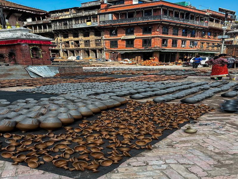 Bhaktapur pottery