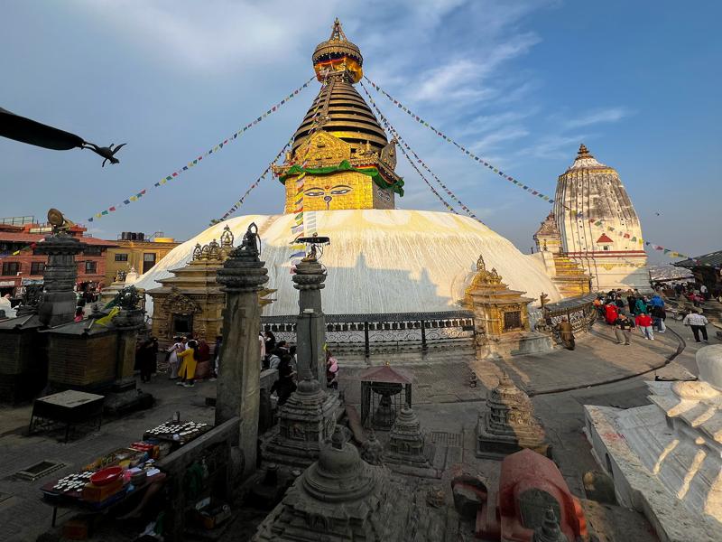 Swayambhu Monkey Temple