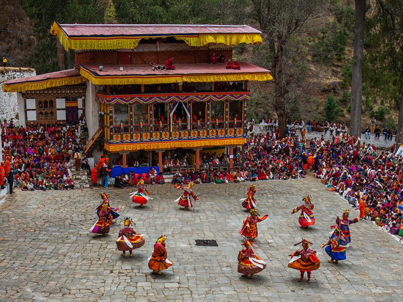Dancers at the festival