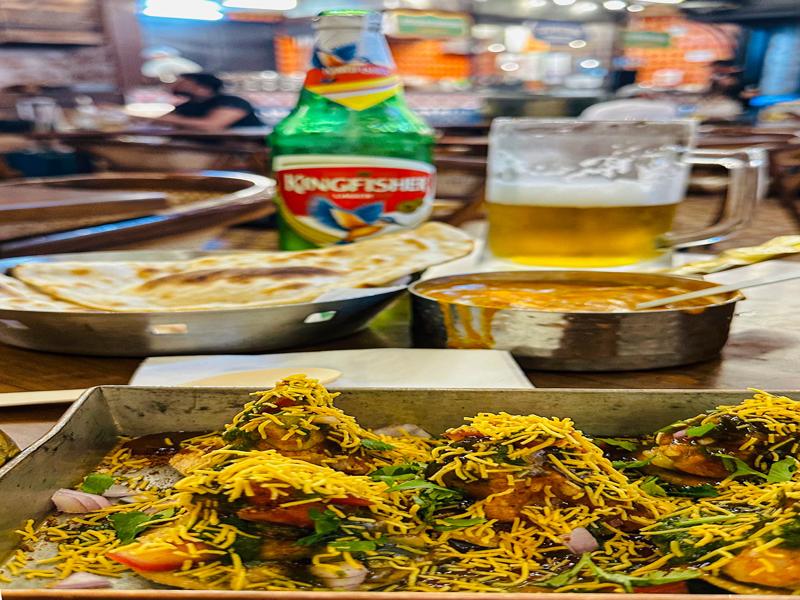 Appetizer at Delhi airport