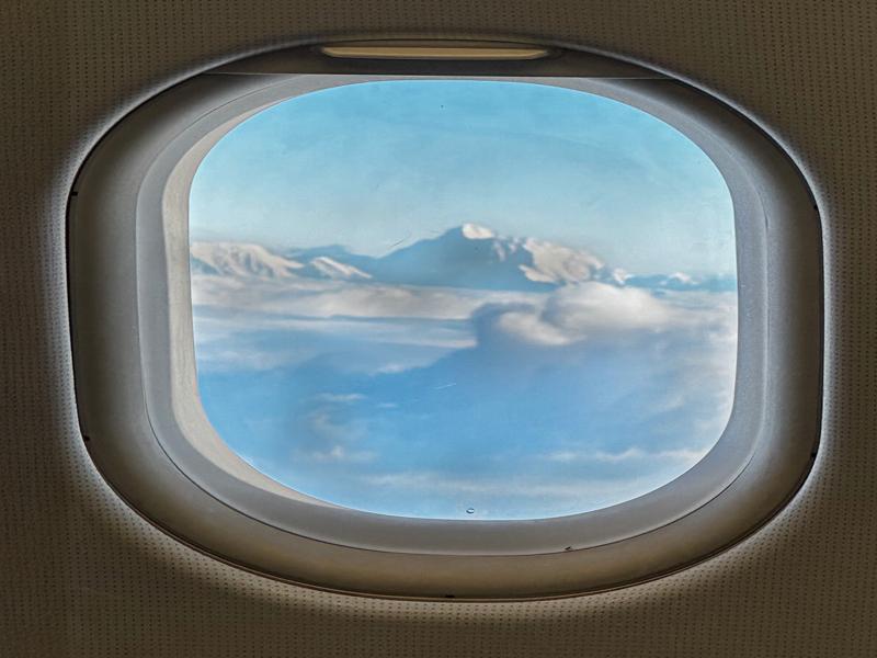 Mt Everest from the plane