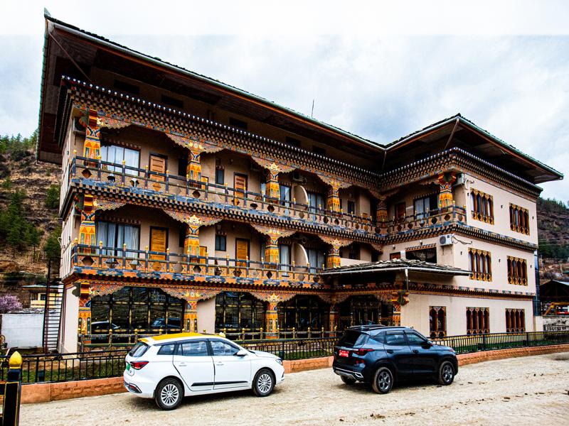 Our hotel in Paro