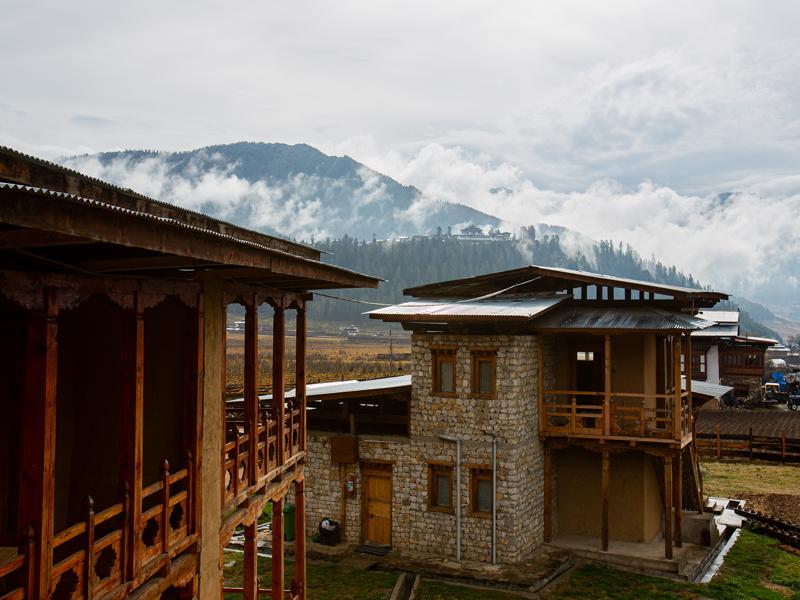 Our hotel in Phobjikha Valley