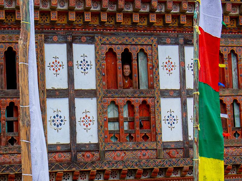 Local man in the window