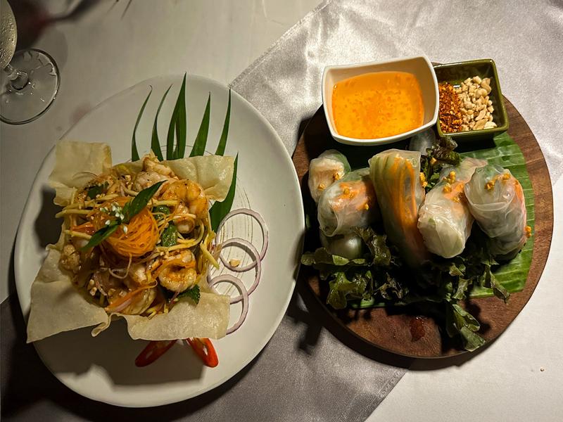 One of our delicious dinners