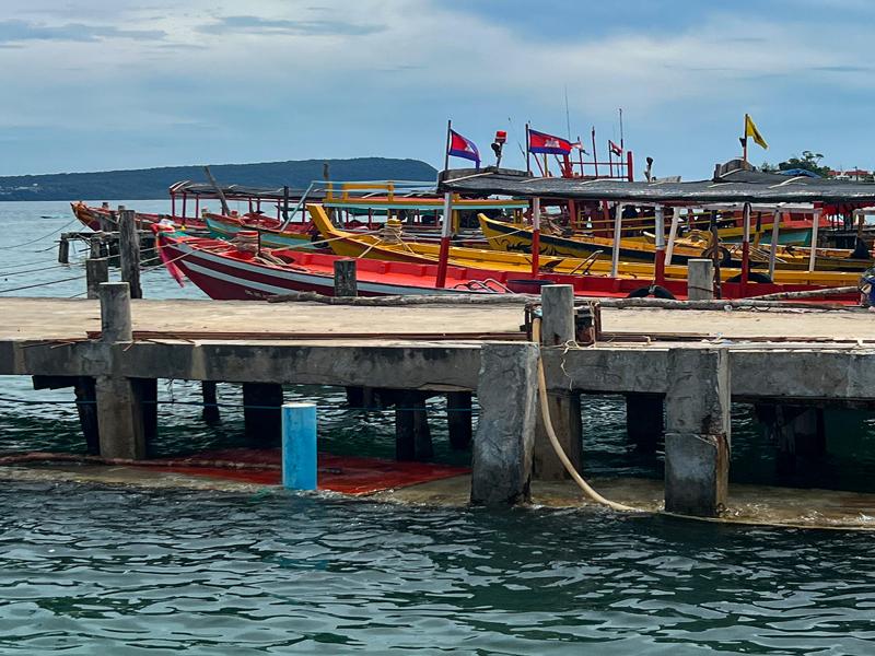 Fishing boats at the pier