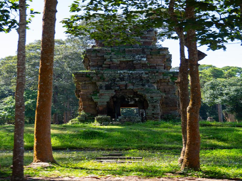 Smaller run down temple