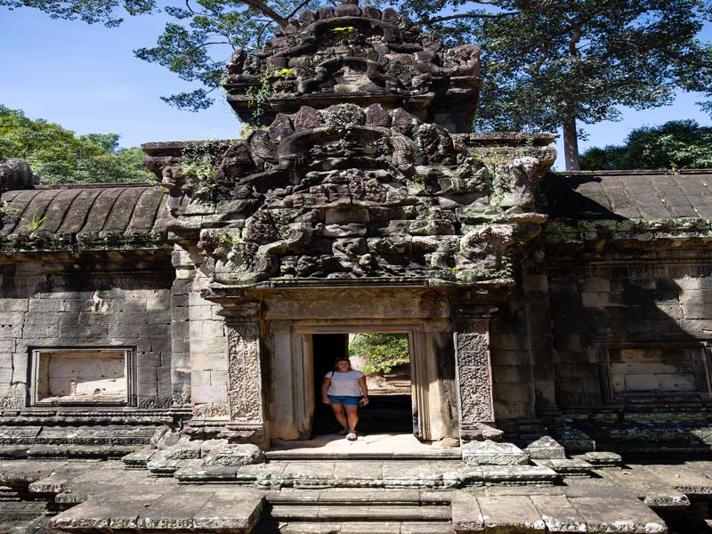 Standing in the doorway