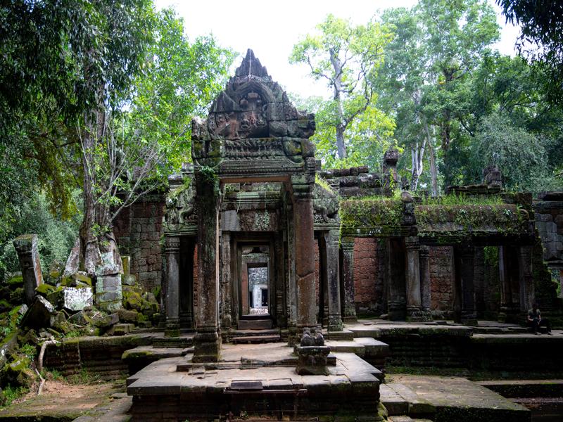Temple in the jungle