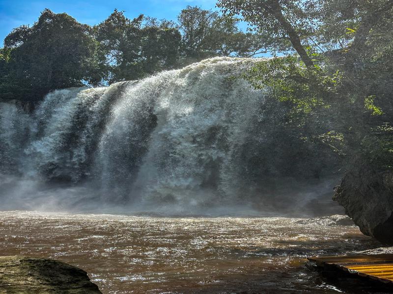 The bigger waterfall