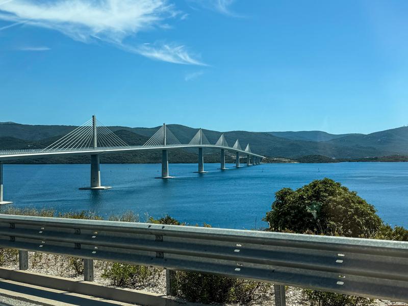 Bridge heading into Dubrovnik