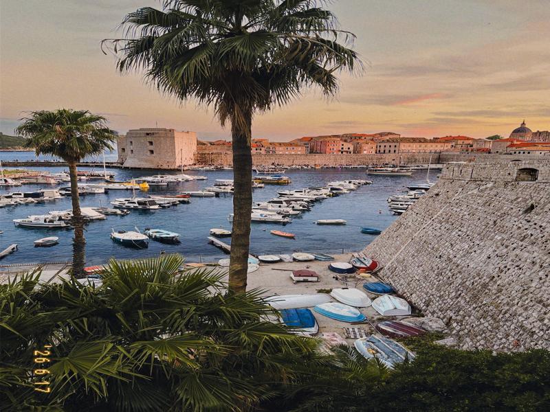 Dubrovnik at sunset