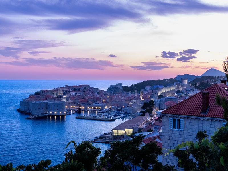 Dubrovnik at sunset
