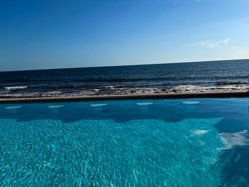 Pool ocean view
