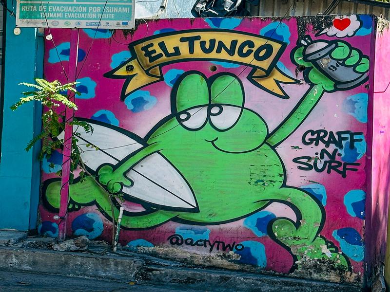El Tunco street art