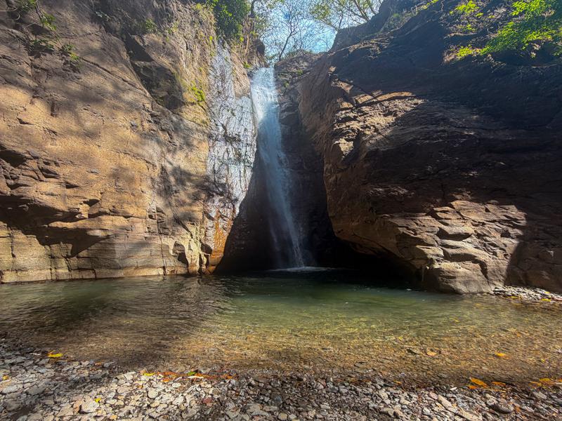 Taminique Waterfall on the hike