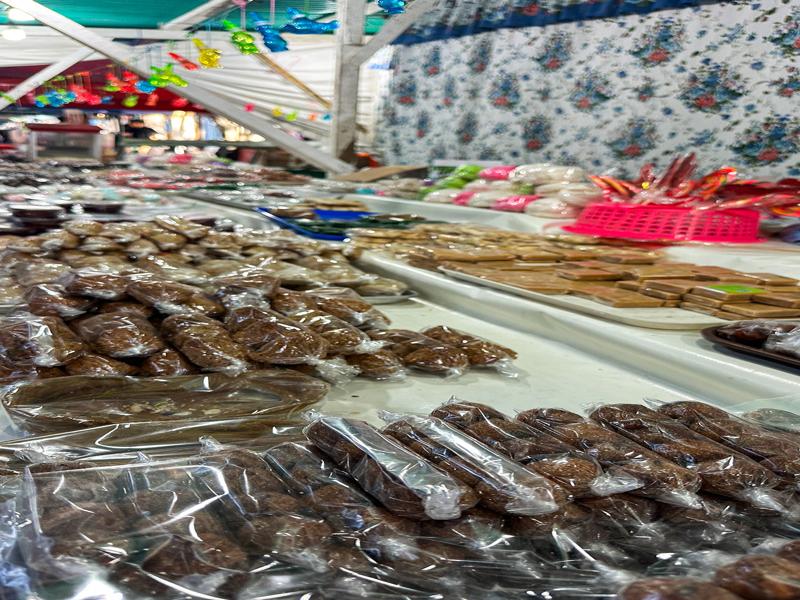 More of the sweets we tried, tamarind with sugar