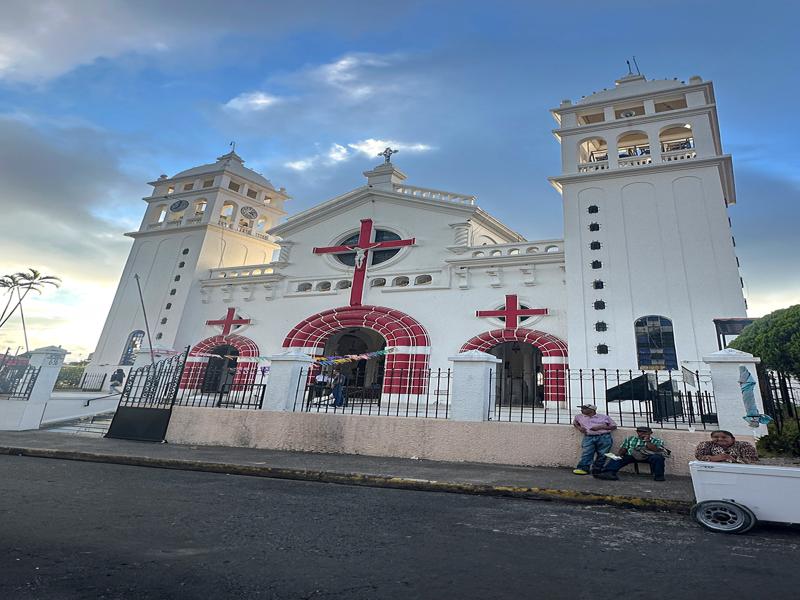 The Juayua cathedral
