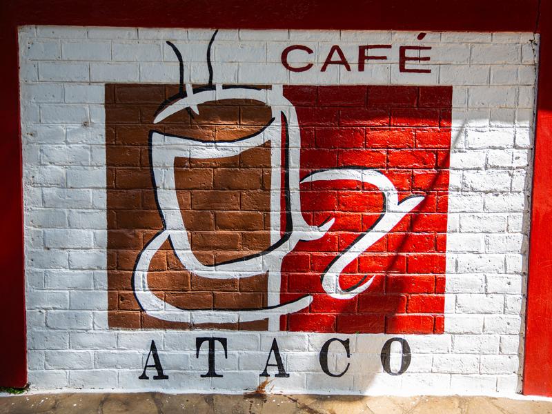 We learned all about the process of coffee farming