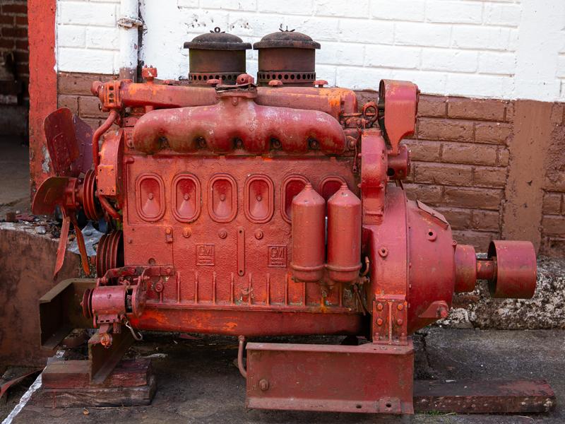 Machinery, many still in use from 100 years ago