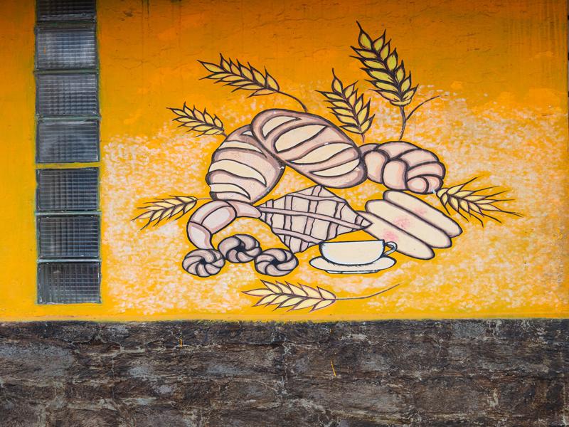 Ataco was a very artsy town, we love it there