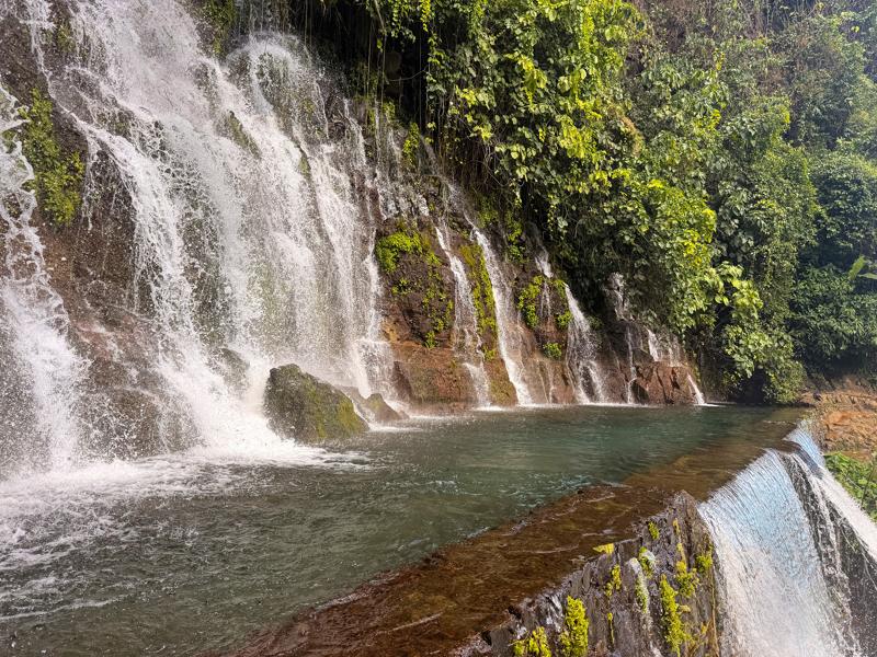 We spent a while here cooling off