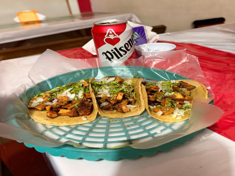 More tacos at a small spot in Juayua
