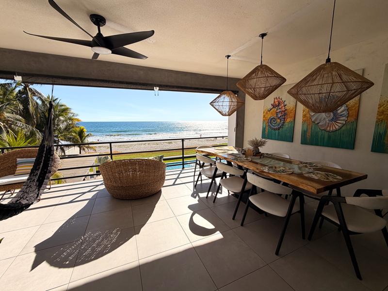 We loved the balcony area