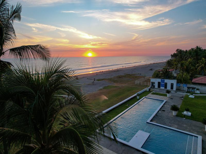 Sunset on our last night