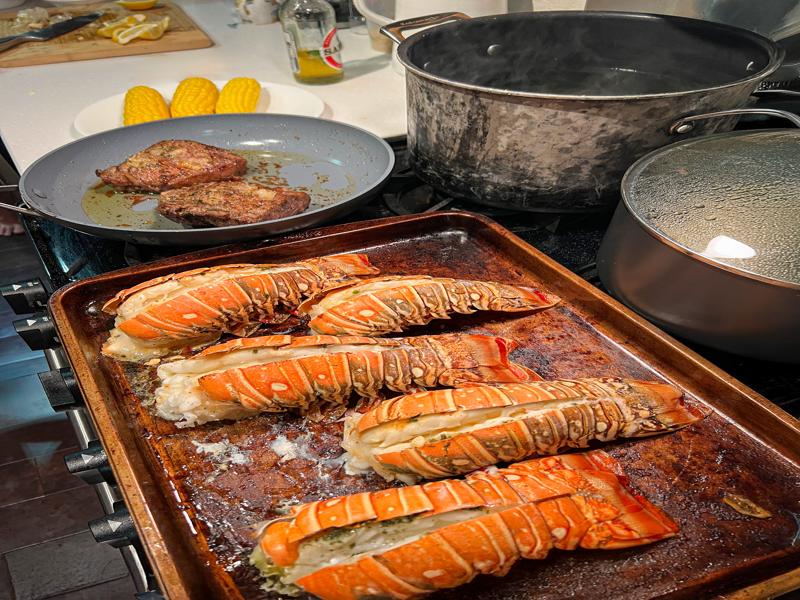 Cooked and ready to eat