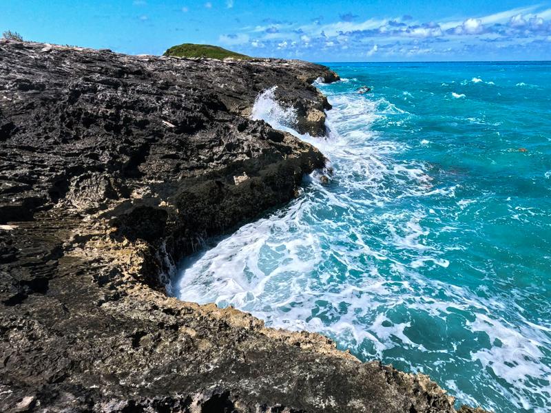 On the island across from Tropic of Cancer beach