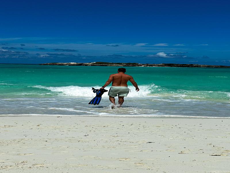 Snorkeling at Tropic of Cancer beach