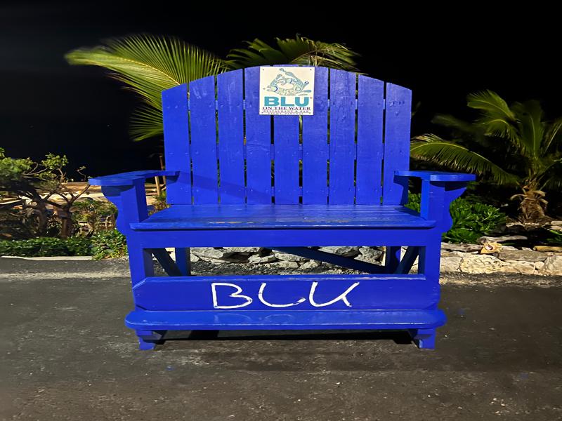 Blue on the Water chair