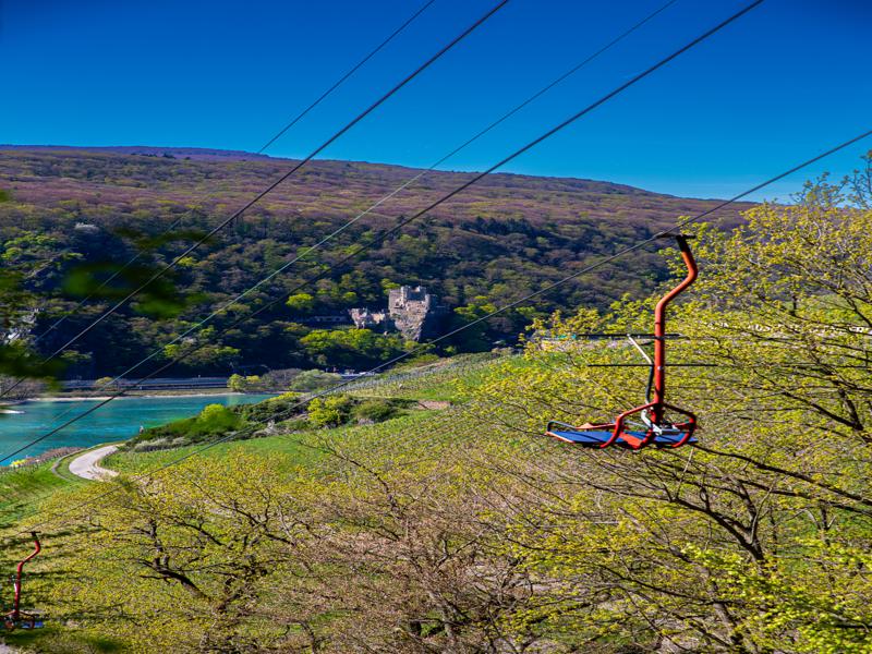 Chairlift to the other town wasn't working
