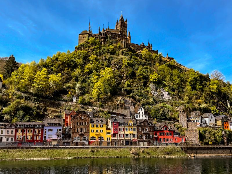 Cochem from across the river