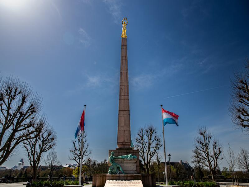 Monument in Luxembourg city