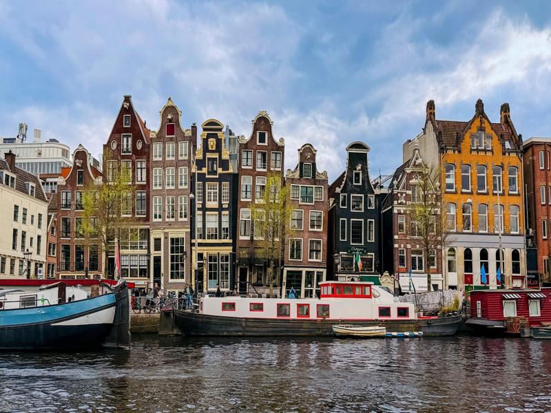 The houses get crooked over time