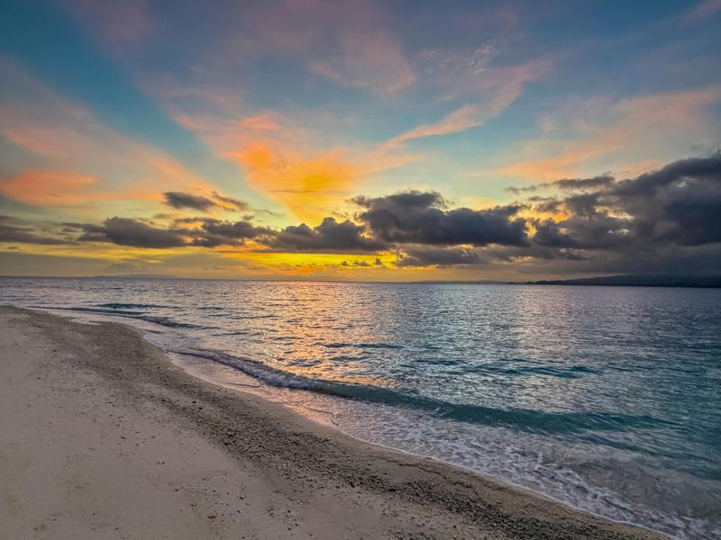 First sunset