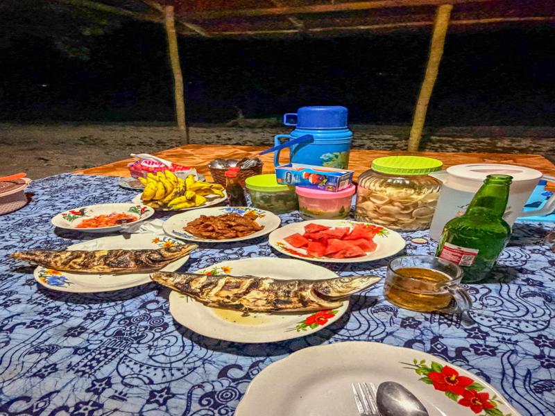 Dinner looked like this every night