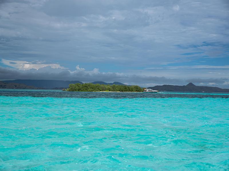 We stopped at an amazing shallow sandbar