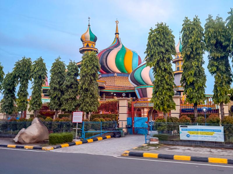 Unique mosque near the Jakarta airport