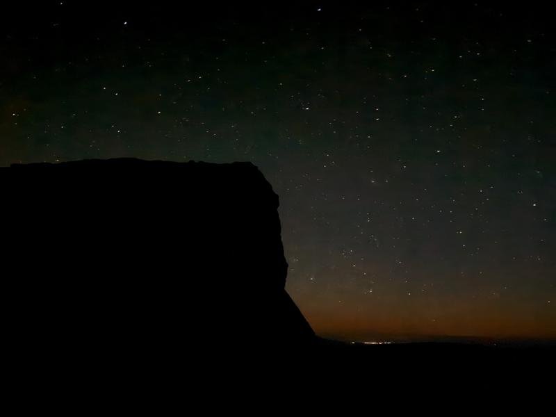After sleeping, we got up at 3am to start our hike up Peak Boby for sunrise