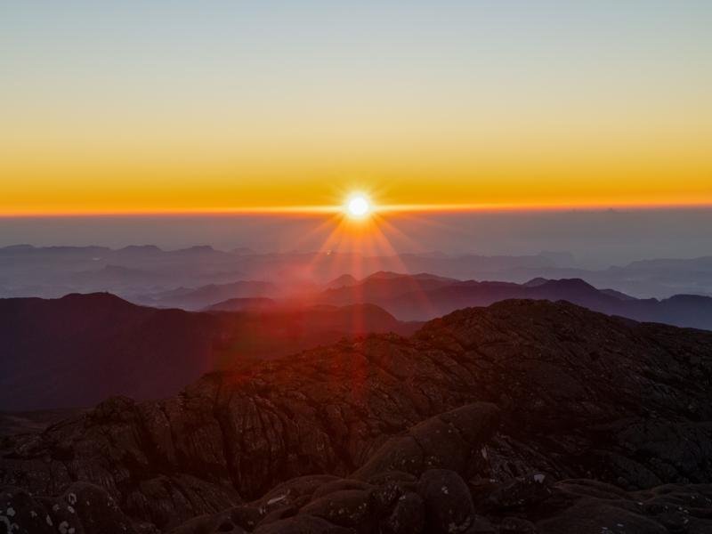 Views from Peak Boby at sunrise