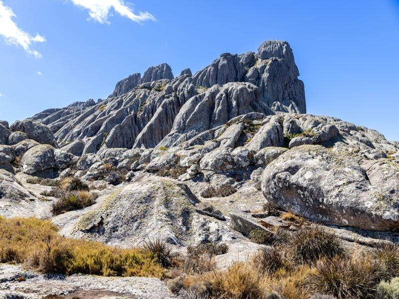 We entered another area of granite