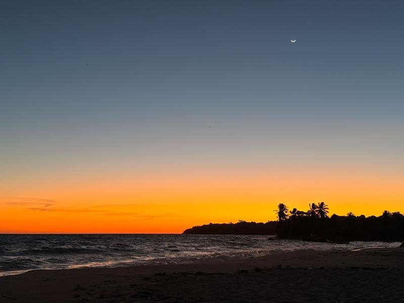 Sunset in Nosy Iranja