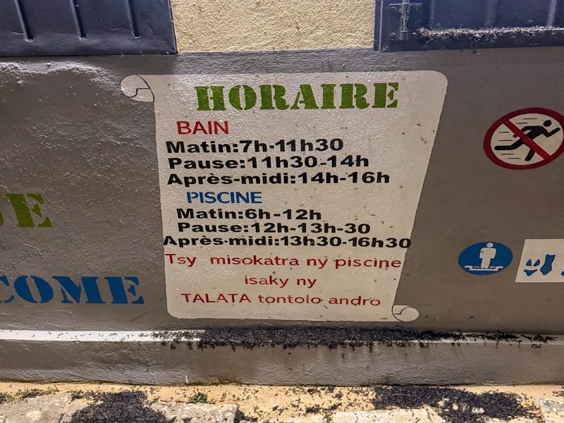 Hot spring pool hours