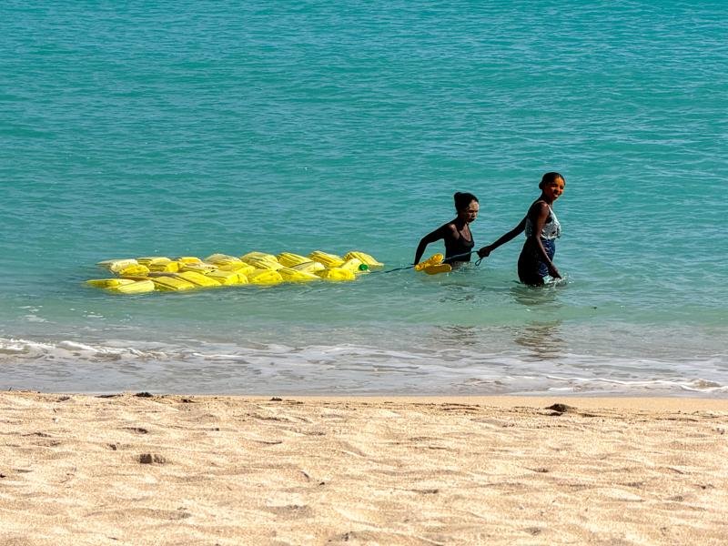 A smart way to move water down the beach