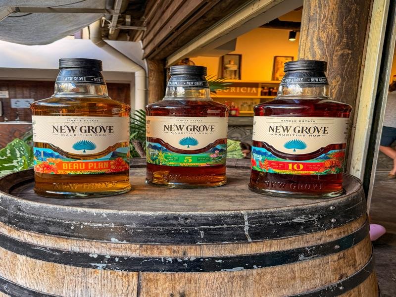 New Grove rum is popular